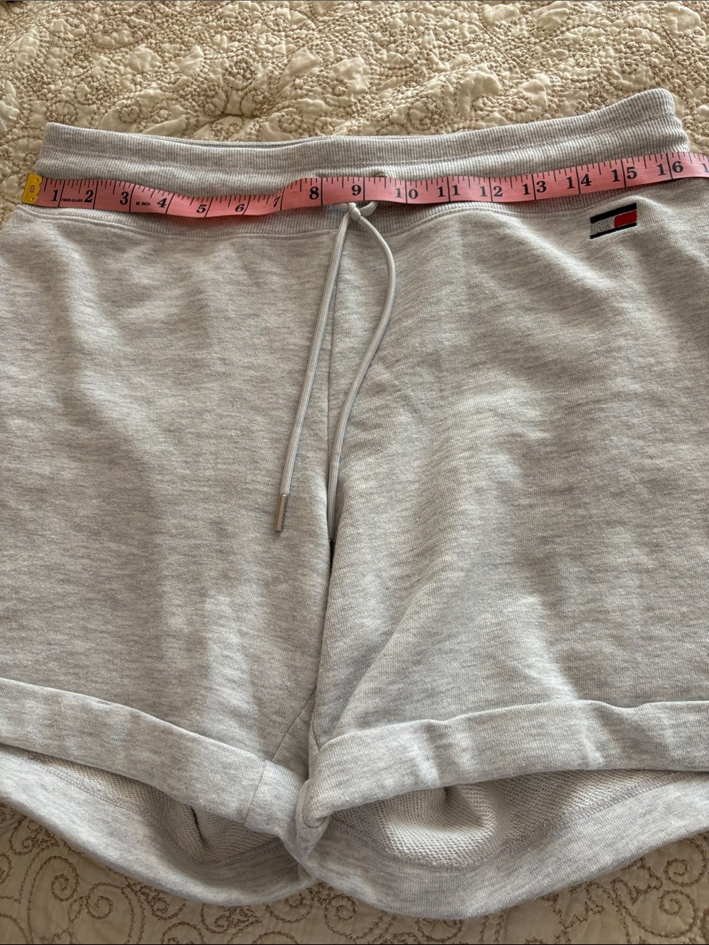 TOMMY HILFIGER Sport Gray Shorts - Picture 7 of 10